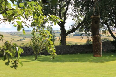 3 bedroom cottage, with far reaching views of the garden and open countryside.