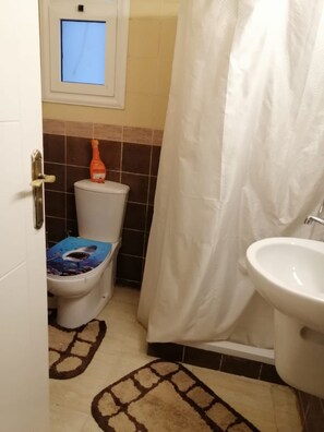 Dusche, Haartrockner, Bidet