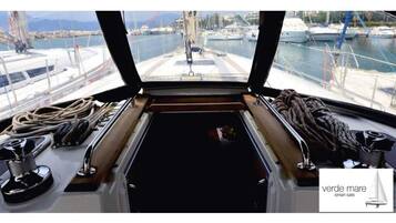 Blick von der Unterkunft