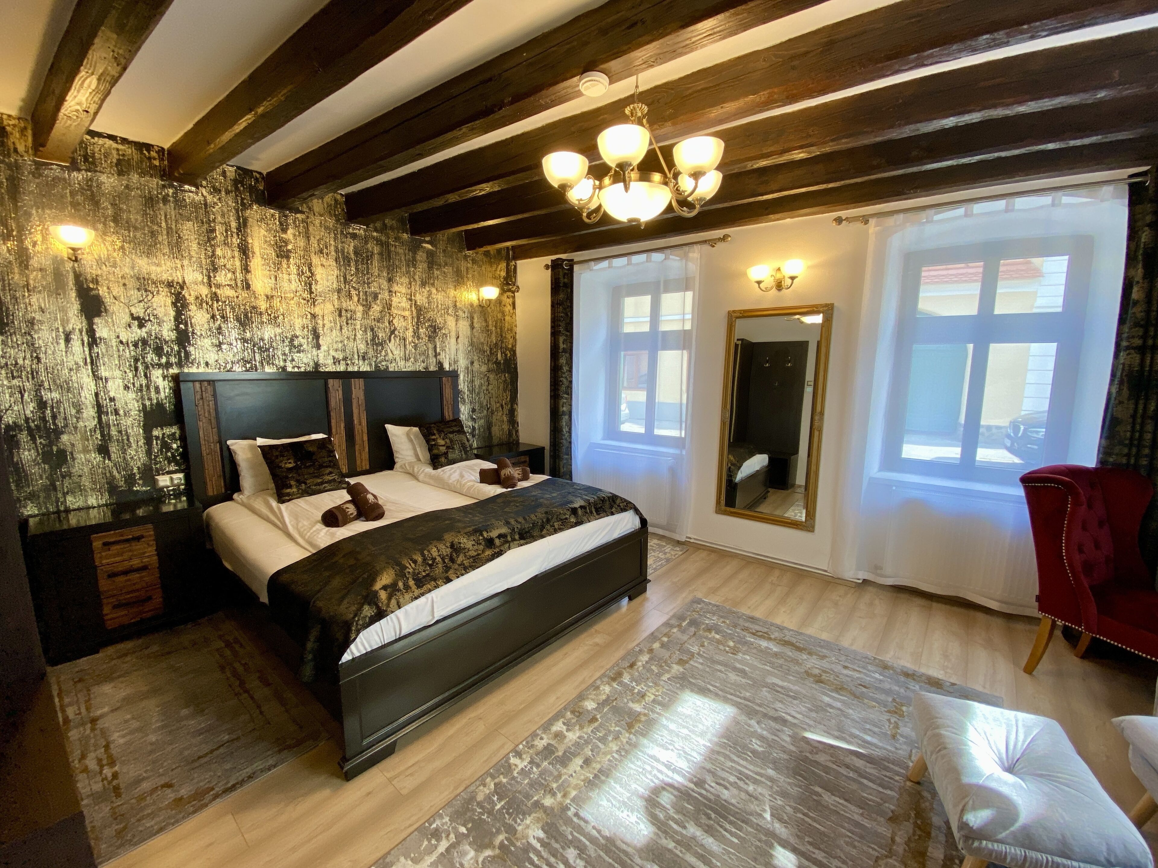 Deluxe-Studio | Minibar, Schreibtisch, Verdunkelungsvorhänge, schallisolierte Zimmer