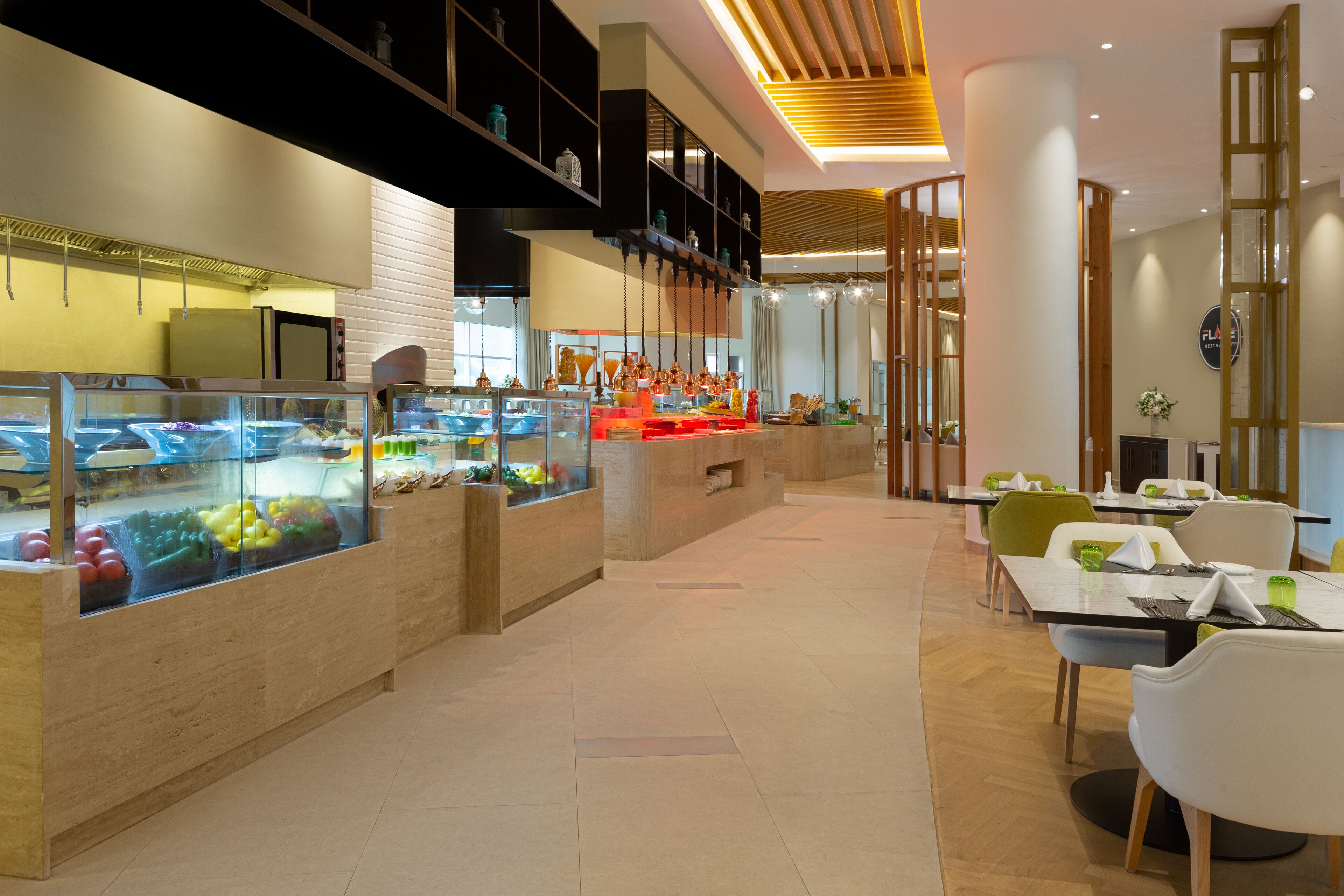 5 restaurants, breakfast served