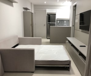 1 quarto, ferros/tábuas de passar roupa, Wi-Fi, roupa de cama