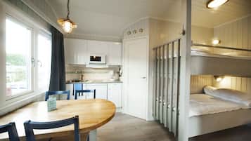 1 habitación, cunas, wifi gratis y ropa de cama