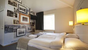 Vierbettzimmer (Bed & Breakfast) | Babybetten, kostenloses WLAN, BettwÀsche