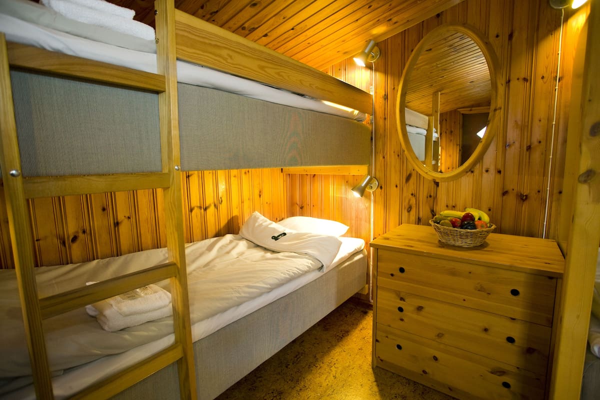 Huisje (Timmerbyn) | 1 slaapkamer, babybedden, gratis wifi, beddengoed
