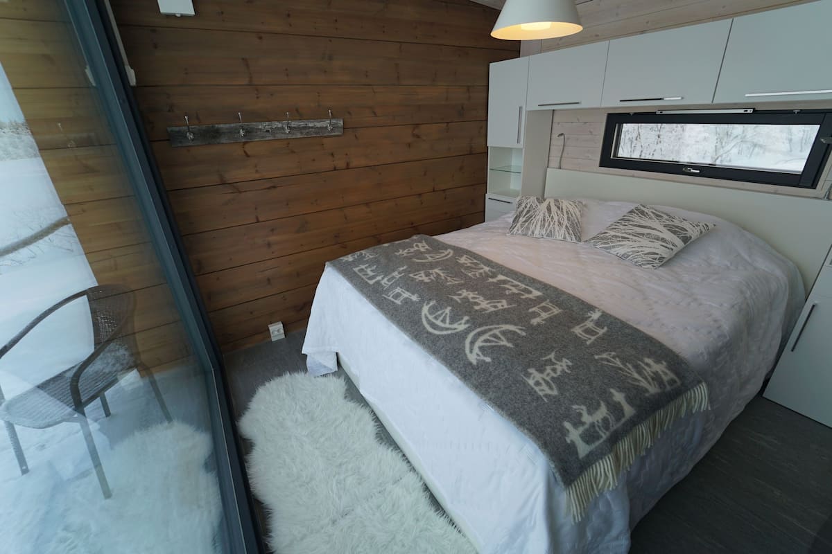 Kabin Deluks (Halla) | 3 kamar tidur, Wi-Fi gratis, dan seprai linen
