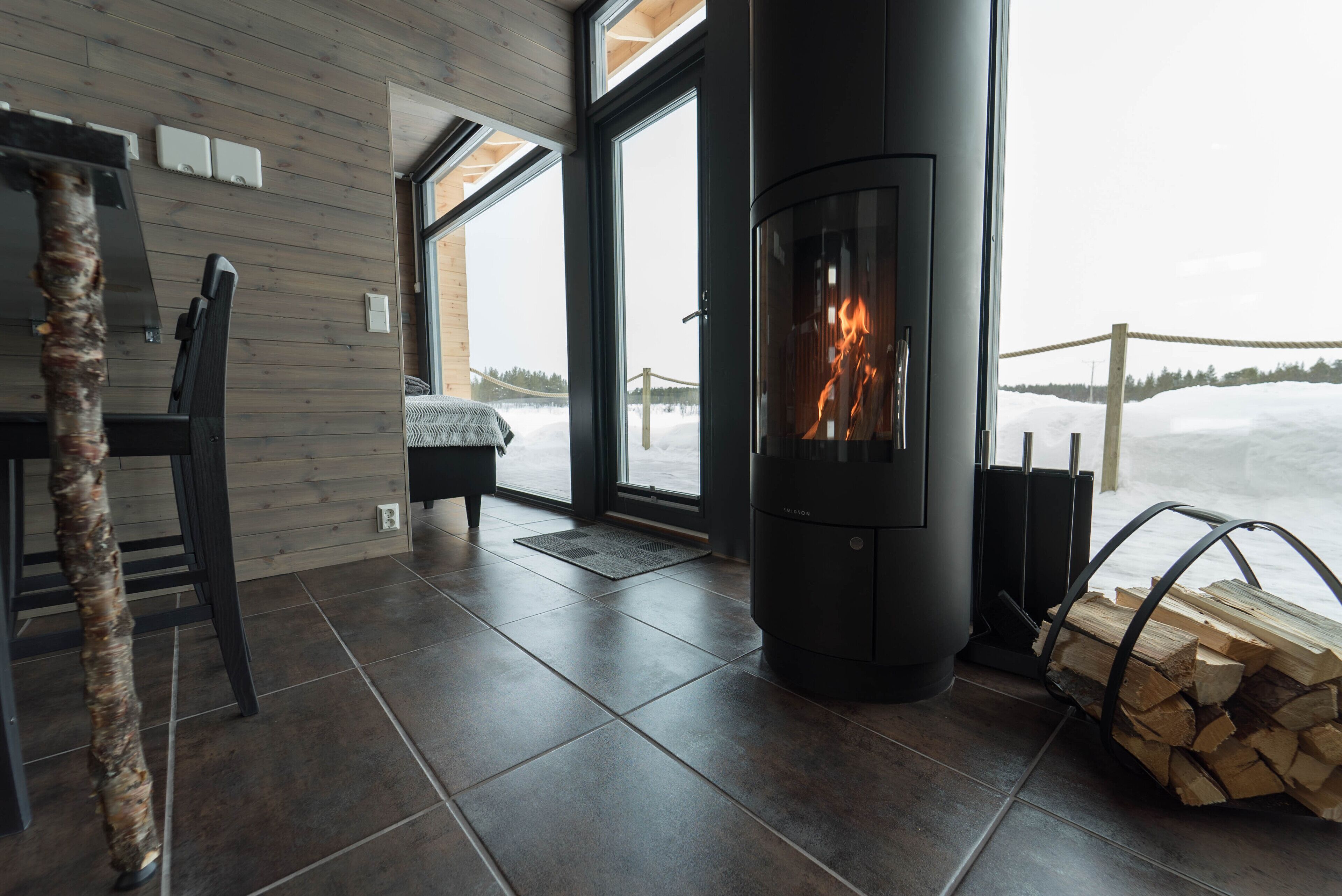 Deluxe Cabin (Routa) | Living area