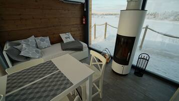 Deluxe huisje (Halla) | Gratis wifi, beddengoed