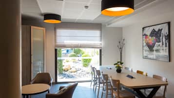 Sitteområde i lobbyen