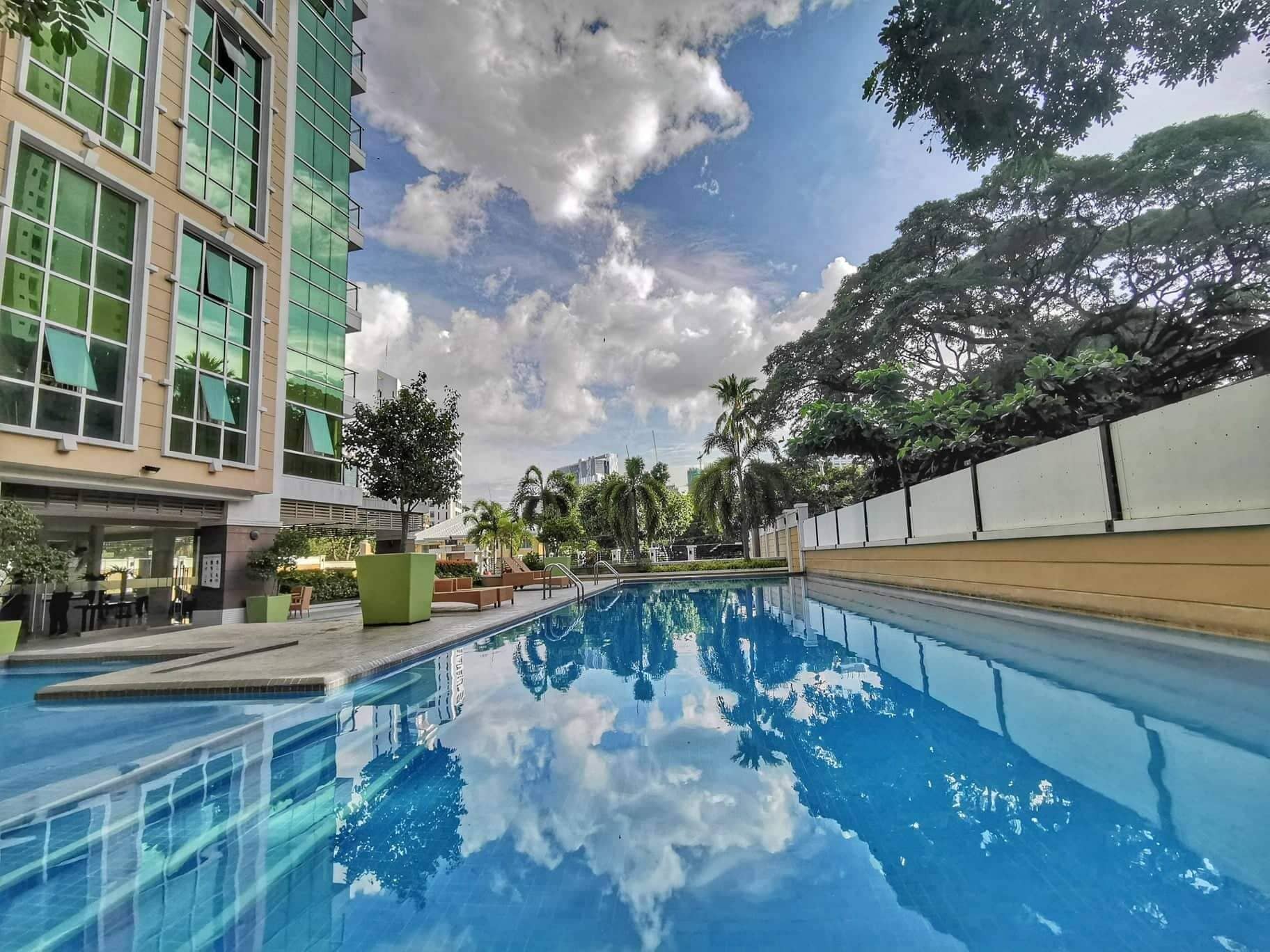 Outdoor pool, a lap pool