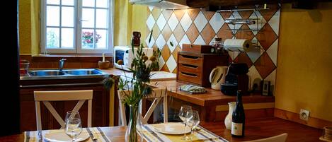 Comfort House, Ensuite, Garden View (Gelduin) | Shared kitchen