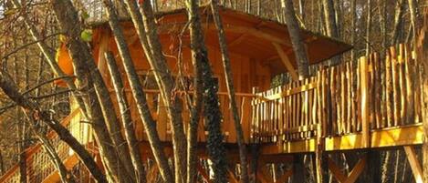 Façade de l’hébergement