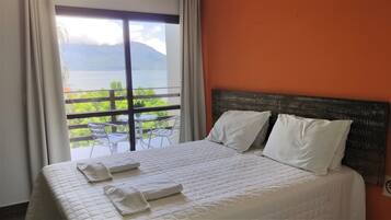 Standard Quadruple Room, Multiple Beds, Ocean View | Iron/ironing board, free WiFi, bed sheets