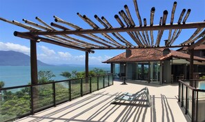 Terrace/patio - Pousada EcoMar (Florianópolis)