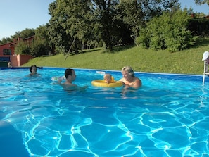 Alberca al aire libre 