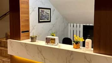 Sala de estar en el lobby