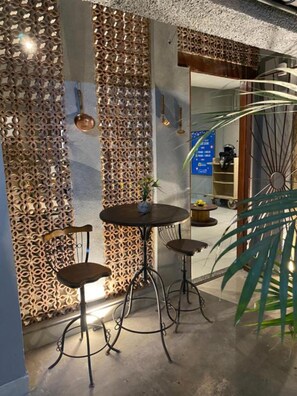 Sala de estar en el lobby