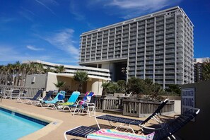 Indoor pool, outdoor pool