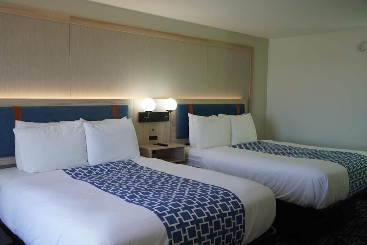 Double Room | Desk, blackout curtains, iron/ironing board, free WiFi