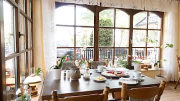 Daily buffet breakfast (EUR 12 per person)