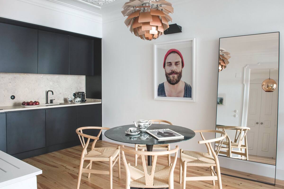 Apartamento, 2 habitaciones, vistas al río (4.2) | Cocina básica privada | Máquina de café espresso, frigorífico, microondas y horno
