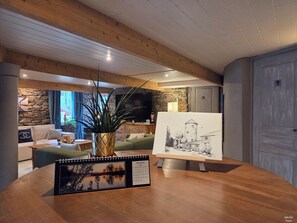 Flat-screen TV - Le Moulin des Tréans (Les Moutiers-en-Retz)