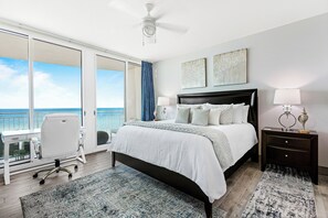 3 bedrooms, desk, iron/ironing board, free WiFi - 4 Complimentary Beach Chairs! Aqua 801 Oceanfront-3 Balconies/Sleeps 10/Clean (Panama City Beach)