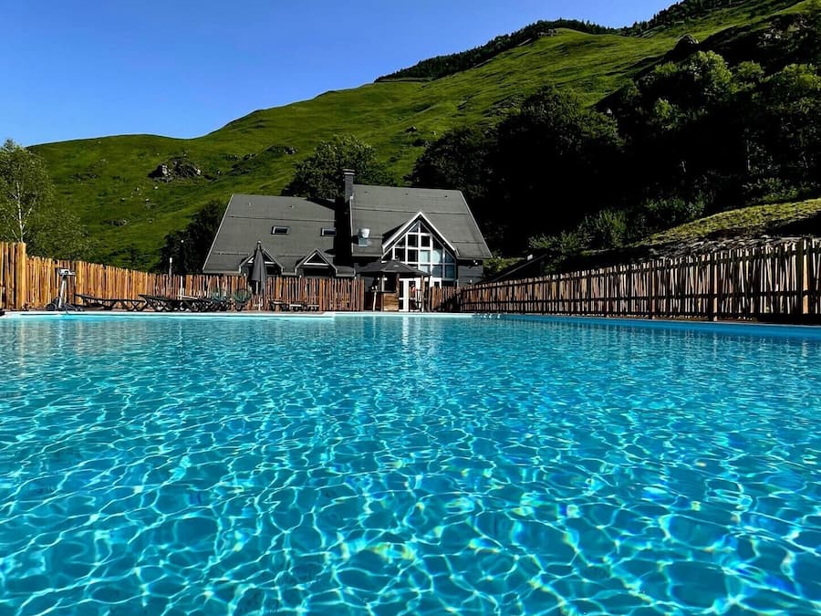 Seasonal outdoor pool