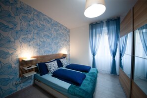 1 bedroom, iron/ironing board, free WiFi, bed sheets