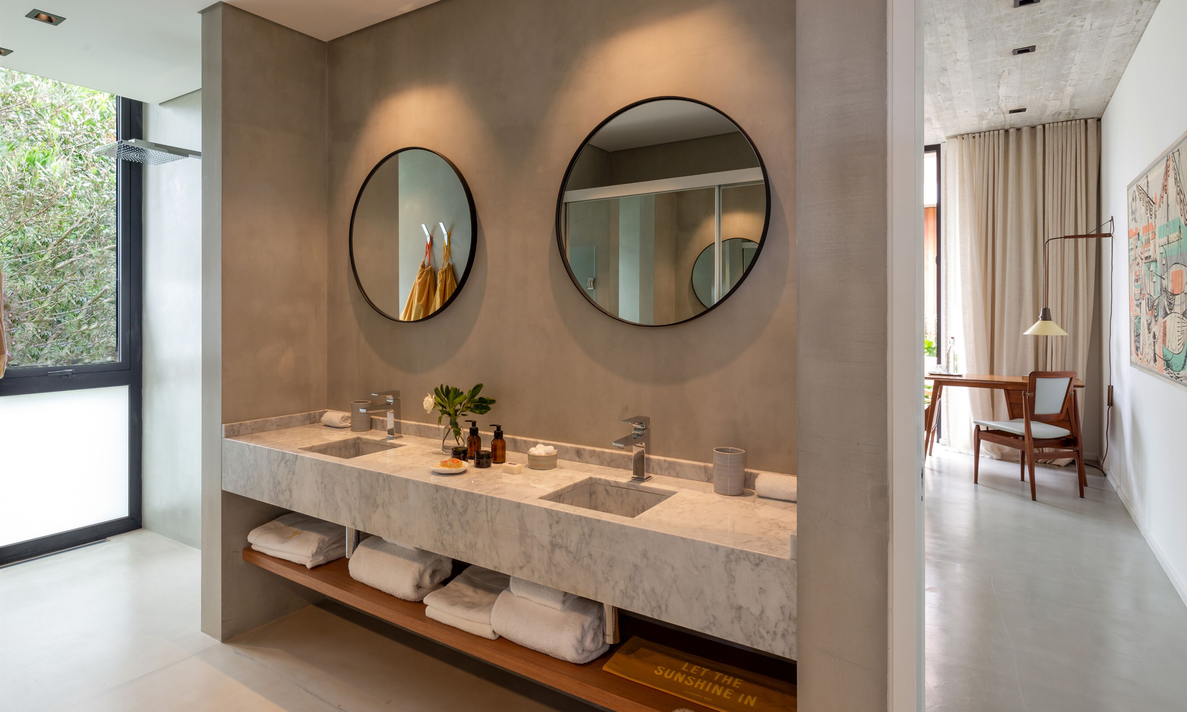 Superior Double Room, Patio, Garden View | Bathroom | Shower, eco-friendly toiletries, hair dryer, bidet