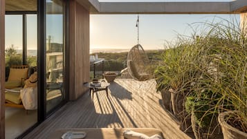 Deluxe Double Room, Ocean View | Terrace/patio