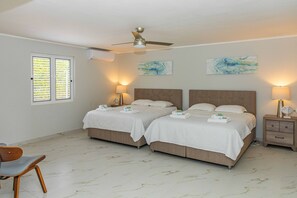 5 habitaciones, caja de seguridad en la habitación, wifi y ropa de cama 