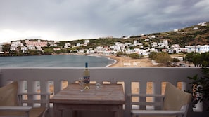 Apartment, 1 Bedroom, Beach View | Balcony view - Bella Vista Design Studios (Andros)