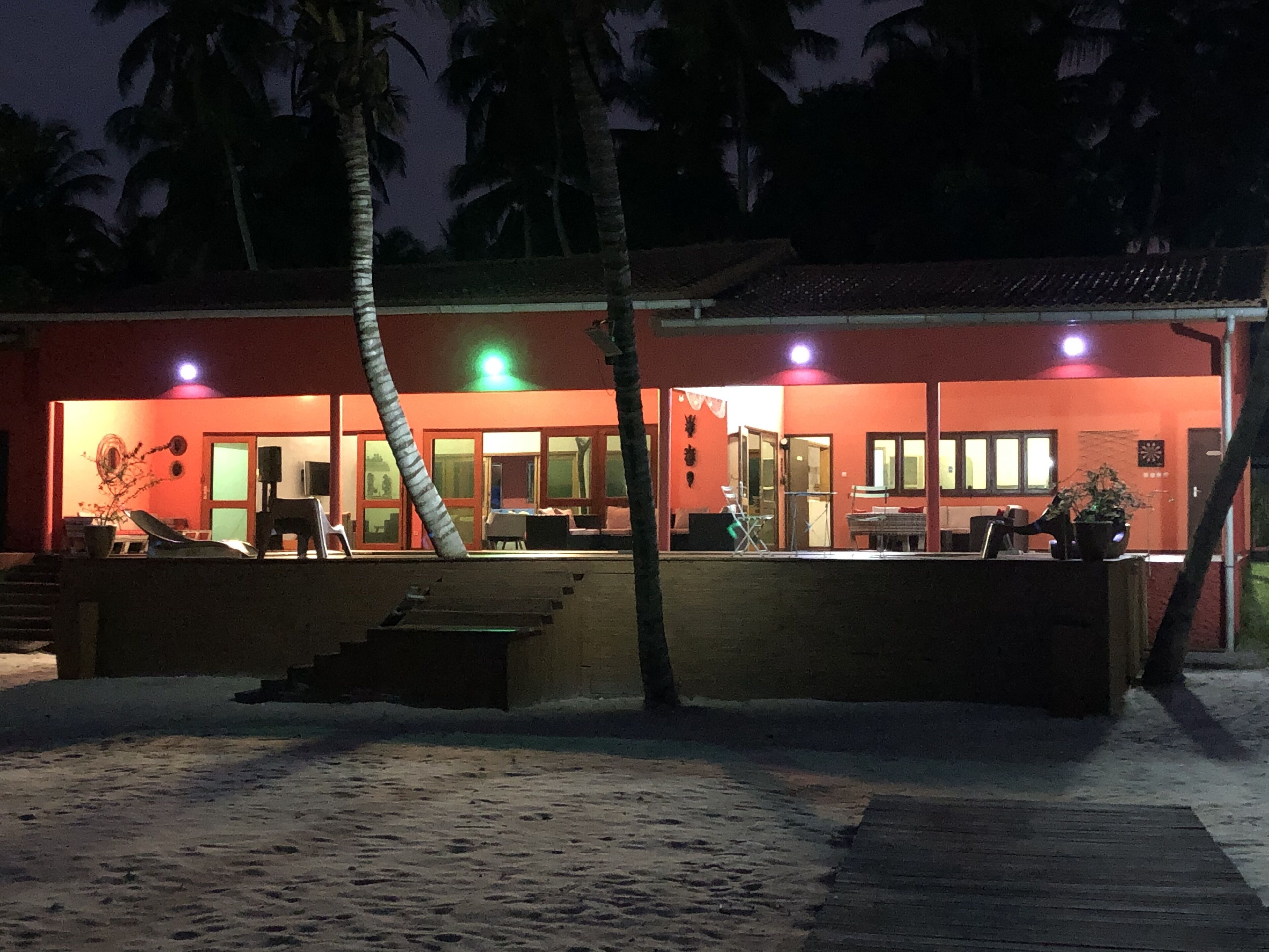 Front of property - evening/night