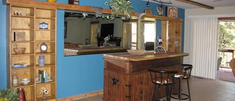 Bar (in der Unterkunft)