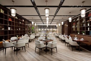 Free buffet breakfast