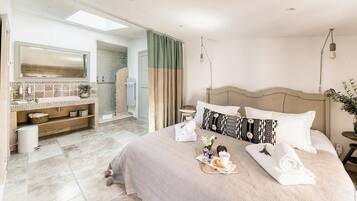 1 soverom, strykejern/-brett, wi-fi og sengetøy