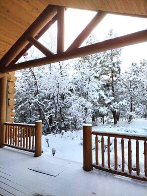 Property grounds - AWESOME LOGHOME: HOT TUB , free WIFI, CHECK IN/ OUT 1pm, lovely back in TORREON (Show Low)