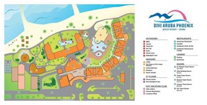Property map - Blue Waters Condo with a view (Noord)