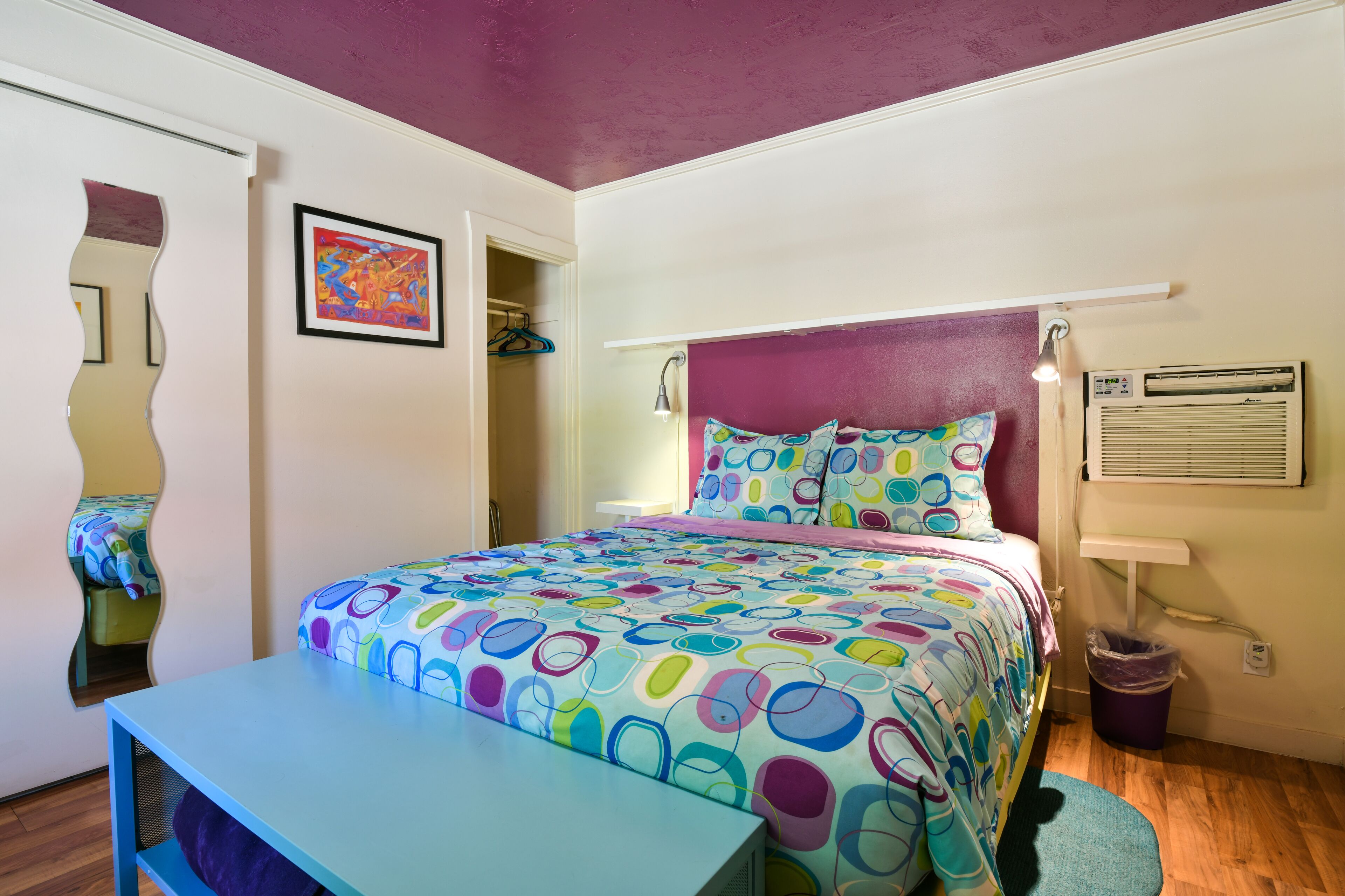 Individually decorated, individually furnished, free WiFi, bed sheets