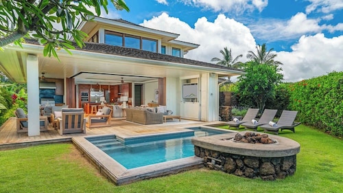 Kukuiula Cottage #08 By Parrish Kauai - Private pool & AC