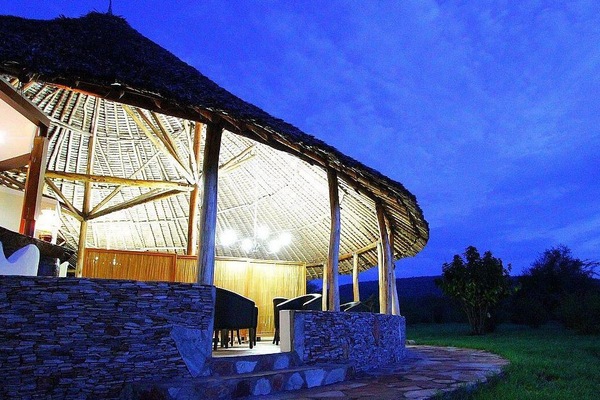 Front of property - evening/night