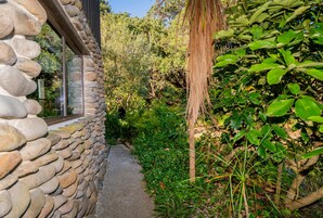 Entrada de la propiedad