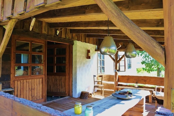 Restauration en plein air