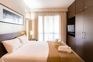 Free WiFi, bed sheets - OZPED Flats Particulares Bonaparte (Brasília)