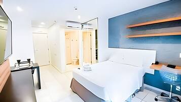 Basic-Apartment | 1 Schlafzimmer, kostenloses WLAN, Bettwäsche