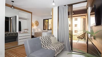 Apartamento | Wi-Fi de cortesia, roupa de cama