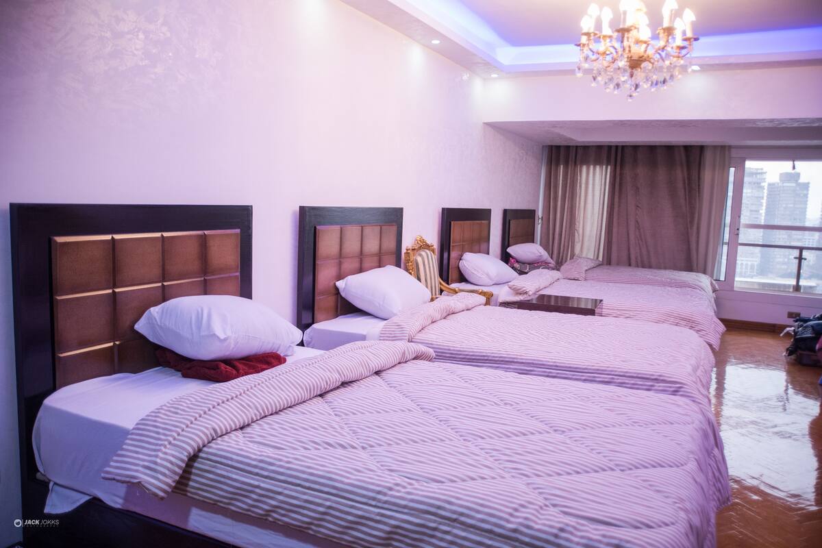 Tripe Room Nile View | 고급 침구, 미니바, 방음 설비, 무료 WiFi