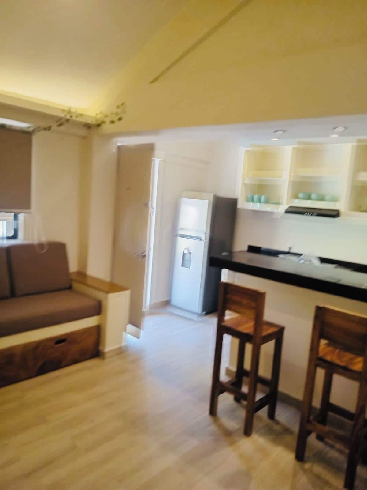 Junior Studio Suite, 1 King Bed | Private kitchen | Full-size fridge, microwave, blender, griddle