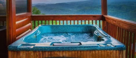 Bain à remous extérieur
